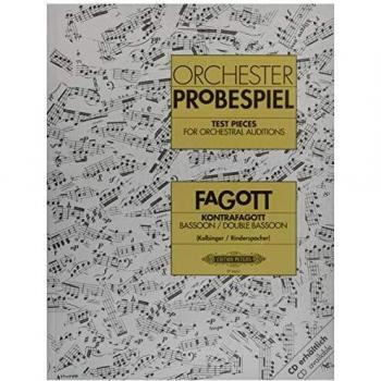 Fagot Orquesta Prueba de Interpretación - Edición Peters