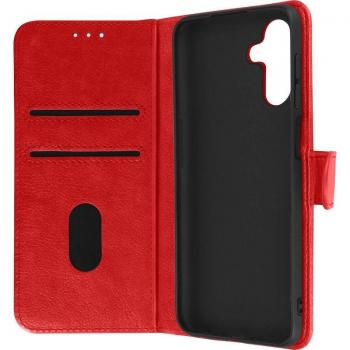 Funda Samsung Galaxy A13 5G Tarjetero Soporte Vídeo Rojo