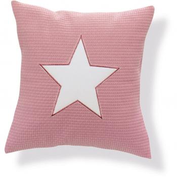 Alondra Rose 690L-182 - Cojín infantil decoración con estrella, color rosa