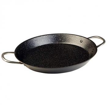 Paellera Ecochef Inducción 34 cm, Aluminio Prensado Antiadherente Titanio QUANTANIUM Ecológico 5 Capas sin PFOA, Apta para Todas las Cocinas