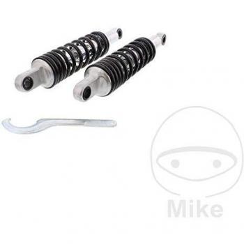 Juego de Amortiguadores Traseros Hidráulicos Regulables YSS para BMW R50/R60/R65/R70 - Color Negro/ Rojo