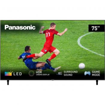 TV LED 189 cm (75) Panasonic TX-75LX800E 4K HDR, Android TV, Dolby Vision, HDR10, Google Assistant