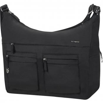 Samsonite Move 2.0 Should. Bag L + 2 Pock. Bolso Bandolera, 10.8 Litros, Color Negro