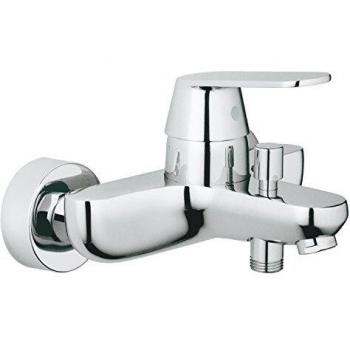 Grohe Eurosmart Cosmopolitan - Grifo para baño y ducha, cromado, montaje en pared, diseño alemán, fácil de limpiar.