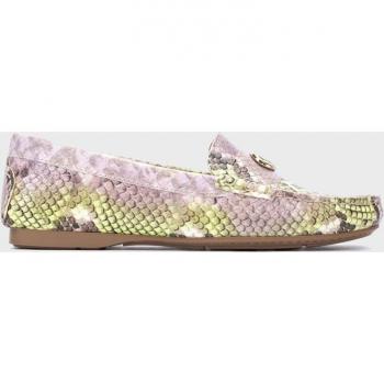 Mocasines de piel LEYRE 1413 en elegante color lila