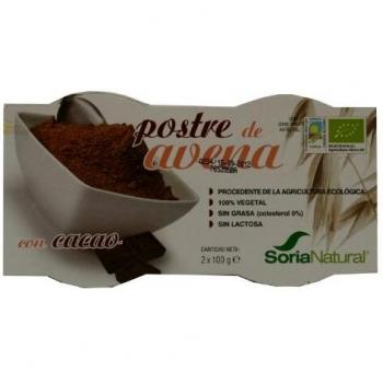 Alecosor Postre De Avena Con Chocolate Envase De 2X100 Gramos 200 ml