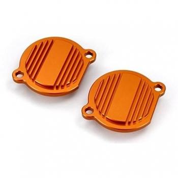 V PARTS - 38221 : Tapa Filtro De Aceite Naranja Ktm