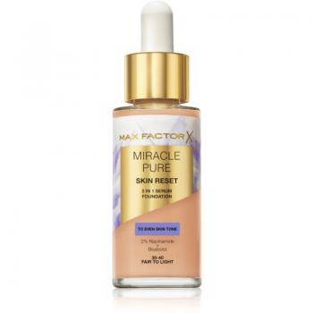 Max Factor Miracle Pure Nourishing Foundation Shade 30-40 Fair To Light 30 ml