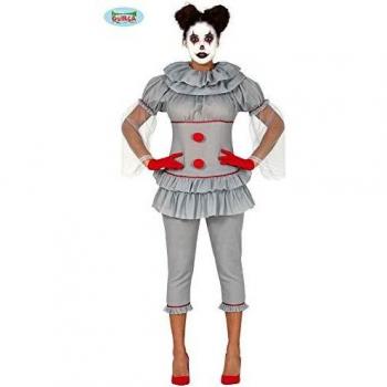 Generique - Disfraz Payaso psicópata pantalón Mujer - S