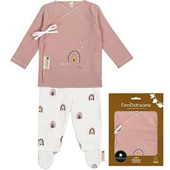 Sets de regalos para recién nacidos marca Bimbi Dreams. Modelo JUBON Y POLAINA SJP HAPPY DAYS 511 04