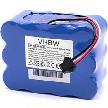Batería NiMH 2000mAh (14.4V) compatible con robot aspirador Samba XR210C