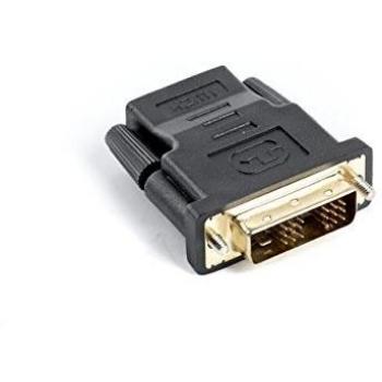 LANBERG Adaptador HDMI Hembra/DVI-D Macho 18+1 Single Link, Negro