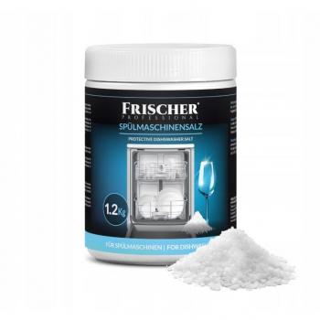 Sal Lavavajillas Frischer 1,2 kg - Sal para lavaplatos, eliminación de cal y suavizante