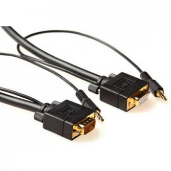 Cable de extensión VGA + Audio de Alto Rendimiento 2m Male-F