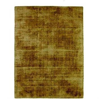 Alfombra de salón o dormitorio efecto terciopelo - 160 x 230 cm - Beige Ecru