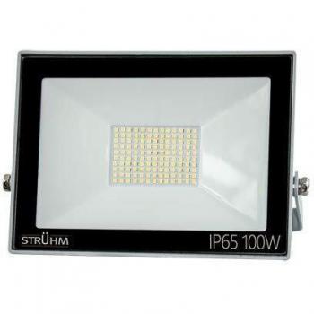 Kwazar Leuchte – Floodlight 20 W 50 W 100 W Kroma – Foco LED tageslicht. aprox. 4000 K – IP65 luz Foco SMD Foco exterior, plateado, ohne 100.00W 230.00V