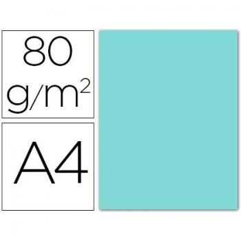 Liderpapel PC65 - Papel, A4, color azul celeste