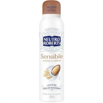Neutro Roberts Oat and Argan 48-Hour Sensitive Skin Deodorant Spray 150ml