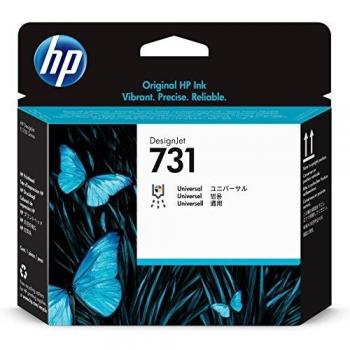 Cabezal de Impresión Universal HP 731 P2V27A para DesignJet T1700/T1708 en Colores Negro/Cyan/Magenta/Amarillo