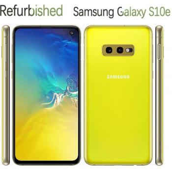 Smartphone Refurbished Samsung Galaxy S10E G970F Desbloqueado 6GB RAM 128GB ROM 16MP 5.8'' Blanco