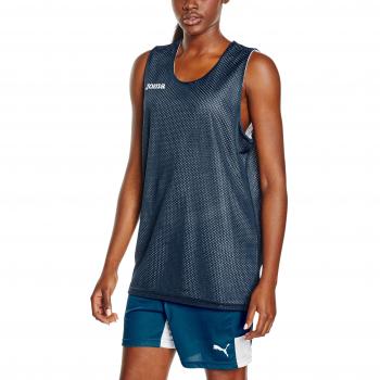 Joma 100050.3, Camiseta De Baloncesto Hombre, Marino-blanco, XL