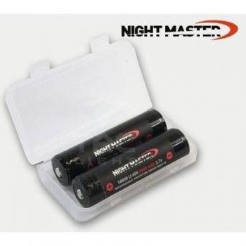 Noche Maestro 18650 3400 mAh batería recargable