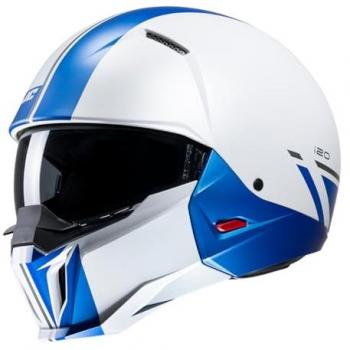 HJC i20 Batol Casco Jet - Blanco Azul (XL)