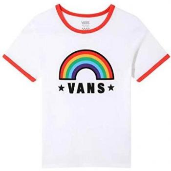 Vans VN0A4MZDKSF1 Raibow Camisetas Y Camisa DE Tirantes Girl White L