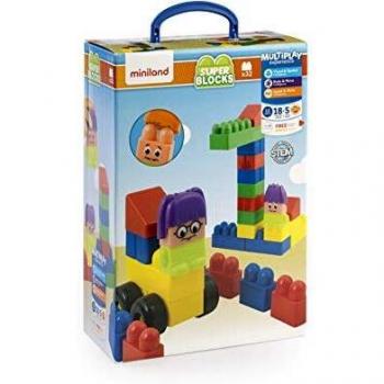 Miniland- Juego de contrucción para niños. (50.32336