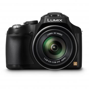 Cámara Compacta Panasonic Lumix DMC-FZ72EG-K de 16.1 Mp con Pantalla de 3, Zoom Óptico 60x y Estabilizador de Imagen Óptico, Color Negro