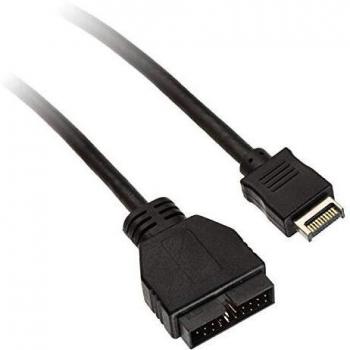 Kolink Cable Adaptador Interno USB-C 3.1 a USB 3.0 - 25 cm - Negro