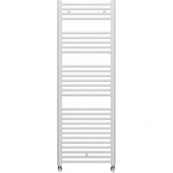 Toallero radiador 55 cm Ocean blanco para baño con diseño recto