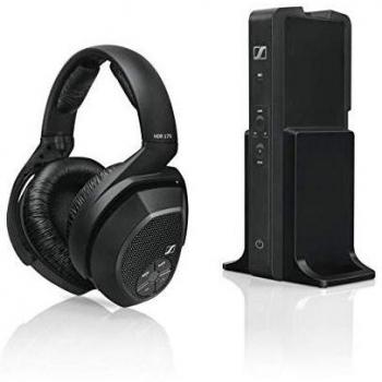 Sennheiser RS 175 RF Over Ear Wireless TV Headphones - Black