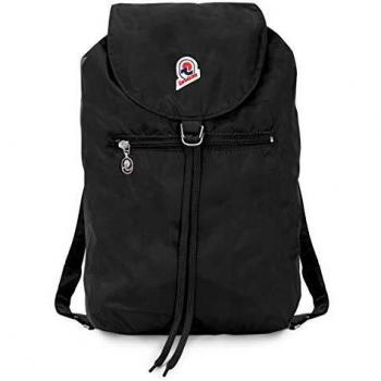 Invicta Mochila Minisac Glossy, negra, 8 litros, plegable, viaje y tiempo libre