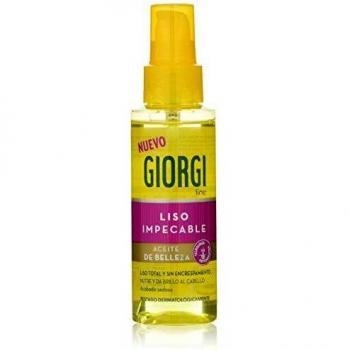 Giorgi Line - Aceite de Belleza Liso Impecable, Nutre y Da Brillo al Cabello para un Liso Total sin Encrespamiento, con Tecnología Phytokeratina y Acabado Sedoso - 100 ml