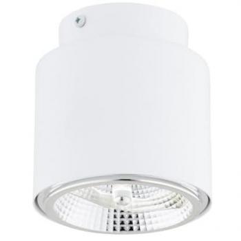 Foco de Techo Nano EPIKASA, Acero con recubrimiento de polvo Blanco, 11,5x12x11,5 cm