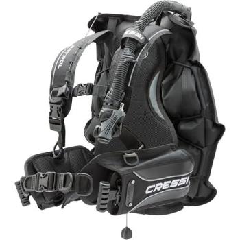 Cressi Patrol Chaleco, Unisex Adulto, Negro, M