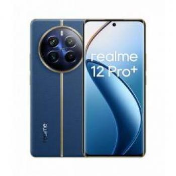 Smartphone REALME 12 Pro+ 5G 8GB RAM 256GB Azul Submarino, Pantalla Curva 6.7, Cámara de 50MP, Dual SIM, Android 14