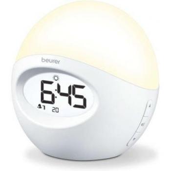 Lámpara Despertador Luminoso Beurer WL 32 con Radio y Simulación de Amanecer
