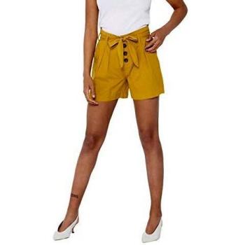 Only Shorts ONLVIVA Life HW Belt Shorts PNT para Mujer Mujer Color: Golden Spice Talla: 40