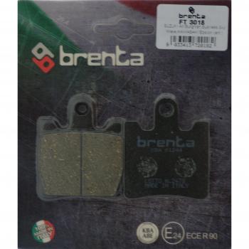 Brenta Pastillas freno organiche Moto para Daelim, Kawasaki, Suzuki, Sym, Yamaha