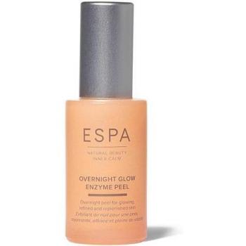 ESPA Overnight Glow Enzyme Peel 55ml - Exfoliating enzyme peel, brightening formula, suitable for all skin types, contains natural fruit enzymes and AHAs, promotes overnight skin renewal, enhances radiance and texture