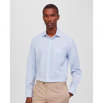 Façonnable - Camisa de hombre classic fit popelin de rayas