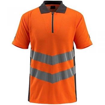 Polo de Seguridad Murton Hi-Vis Naranja/Antracita Oscura Talla M