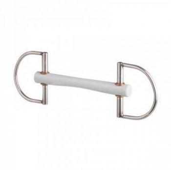 BERIS D-Ring Gebiss mit Comfortstange, 13 cm, hard