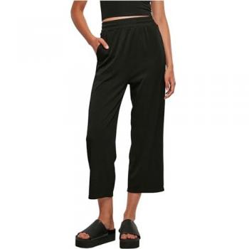Urban Classics Women's Straight Leg Rib Interlock Culotte Pants
