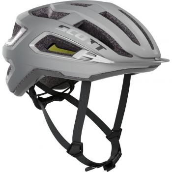 Casco de ciclismo Scott Arx Plus MIPS plateado adulto