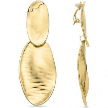 Pendientes Luxenter Zinlay acabados en oro amarillo de 18k