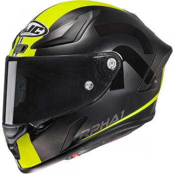 Casco HJC RPHA 1 Senin Homologado Carreras Negro Verde XS (54-55)
