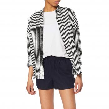 Vero Moda NOS Vmanna Milo Short Shorts Noos, Pantalones Cortos para Mujer, Azul Night Sky, 44